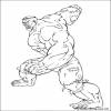 Hulk omalovánky č.606